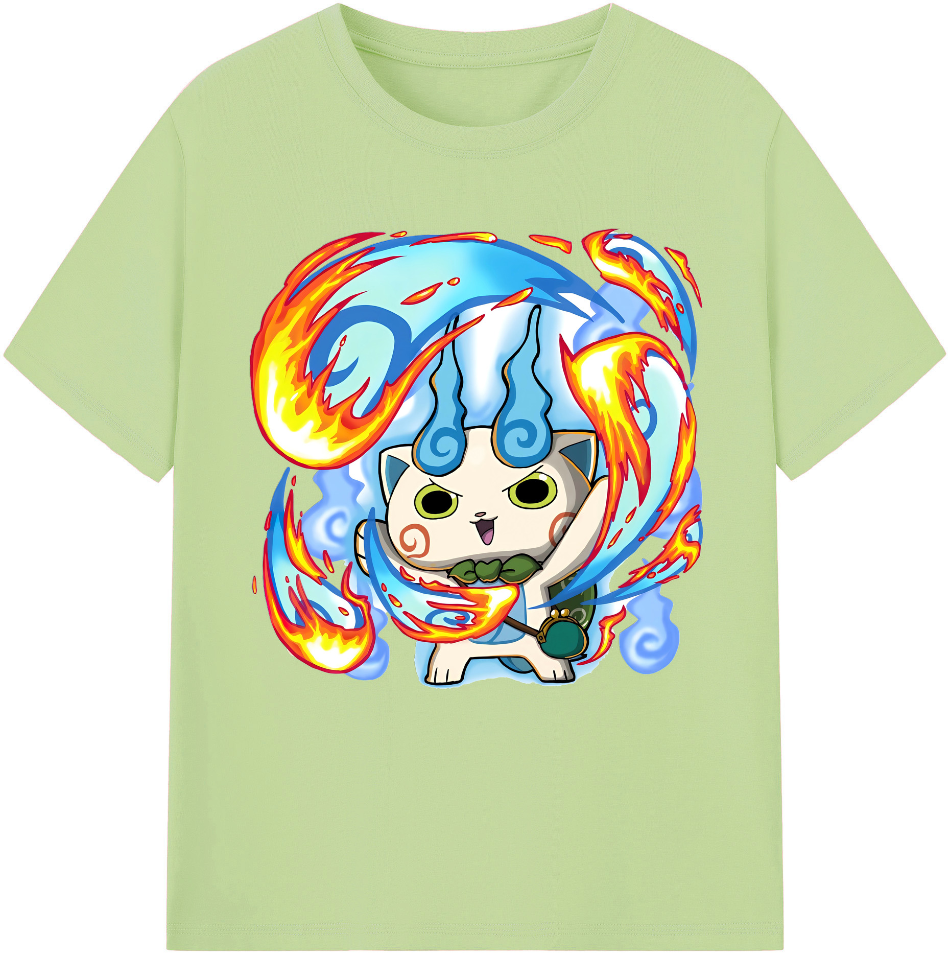 （画像用） 妖怪ウォッチ Yo-kai Watch 綿100％半袖Tシャツ（フロントプリント）